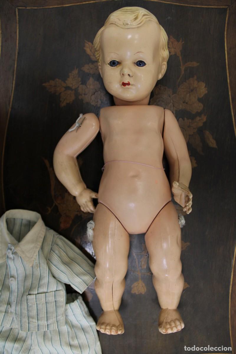 Mu&ntilde;eca espa&ntilde;ola clasica: MU&Ntilde;ECO DE CELULOIDE A&Ntilde;OS 50 - Foto 5