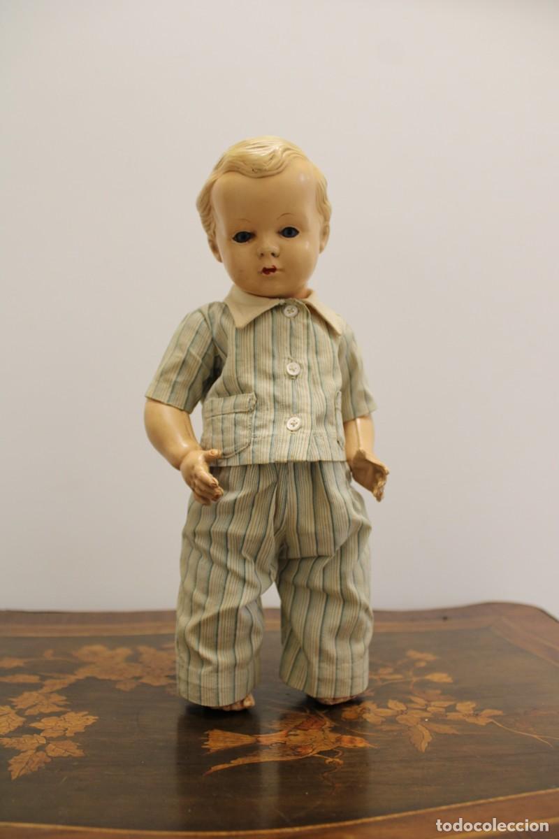 Mu&ntilde;eca espa&ntilde;ola clasica: MU&Ntilde;ECO DE CELULOIDE A&Ntilde;OS 50 - Foto 6