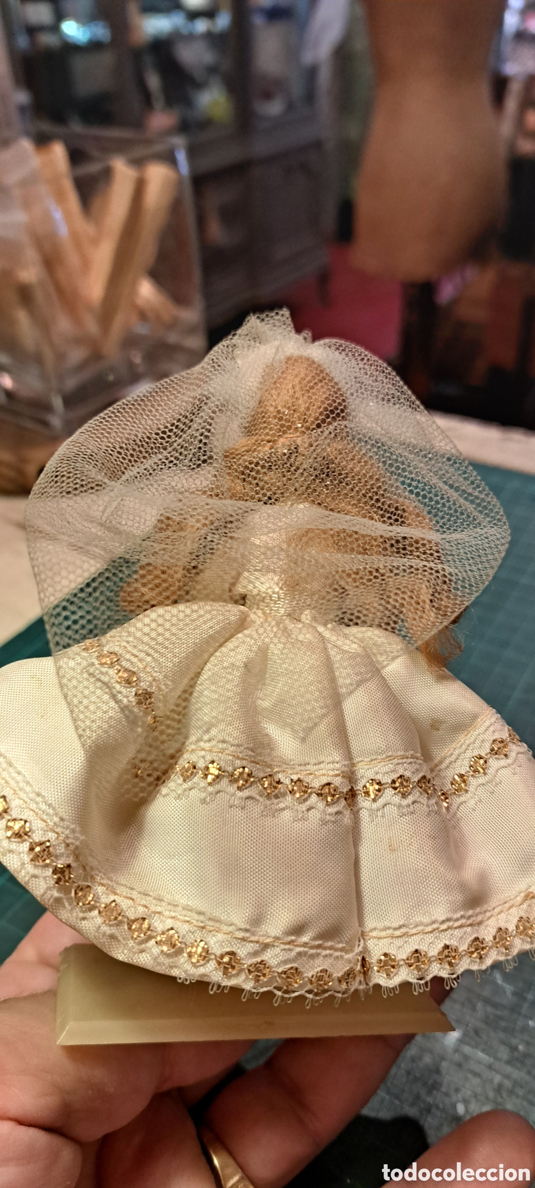 Mu&ntilde;eca espa&ntilde;ola clasica: Mu&ntilde;eca celuloide comuni&oacute;n - Foto 6
