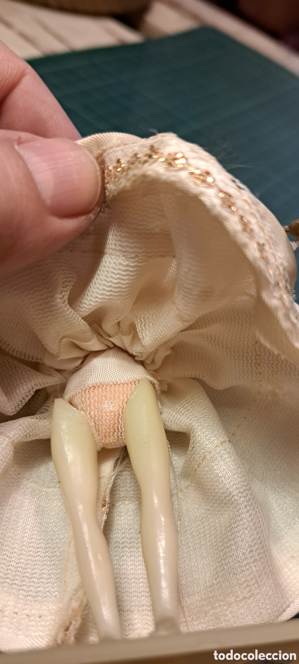 Mu&ntilde;eca espa&ntilde;ola clasica: Mu&ntilde;eca celuloide comuni&oacute;n - Foto 7