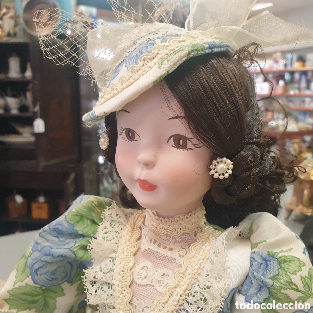 Mu&ntilde;eca espa&ntilde;ola clasica: Preciosa mu&ntilde;eca de porcelana - Foto 5