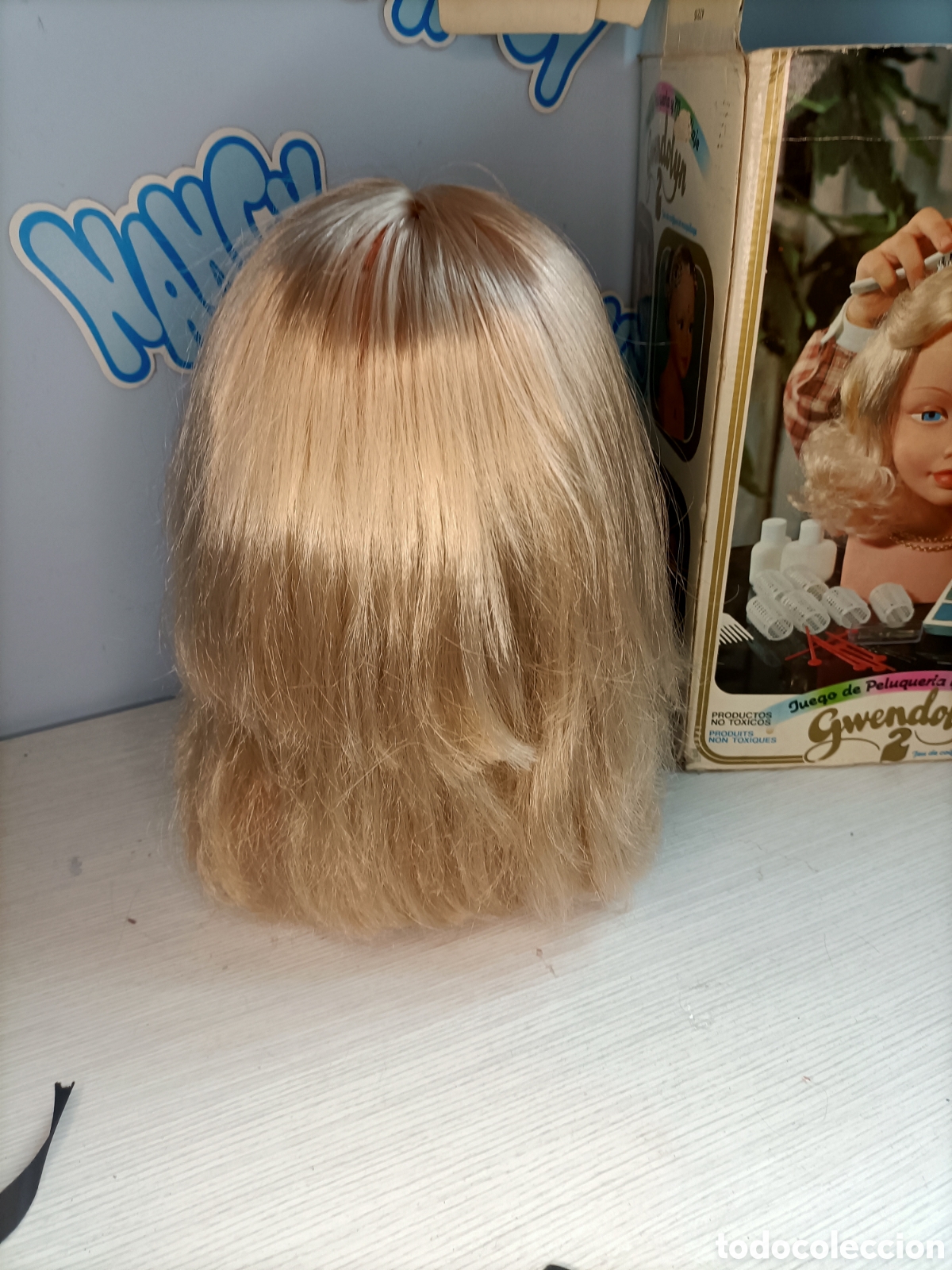 Mu&ntilde;eca espa&ntilde;ola clasica: Cabeza de mu&ntilde;eca Guendolyn - Foto 4