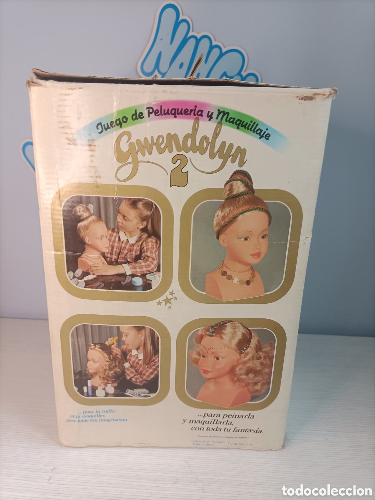 Mu&ntilde;eca espa&ntilde;ola clasica: Cabeza de mu&ntilde;eca Guendolyn - Foto 6