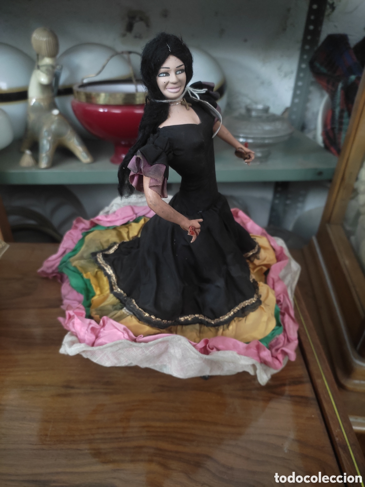 Mu&ntilde;eca espa&ntilde;ola clasica: Mu&ntilde;eca de goma Mar&iacute;n chiclana - Foto 1