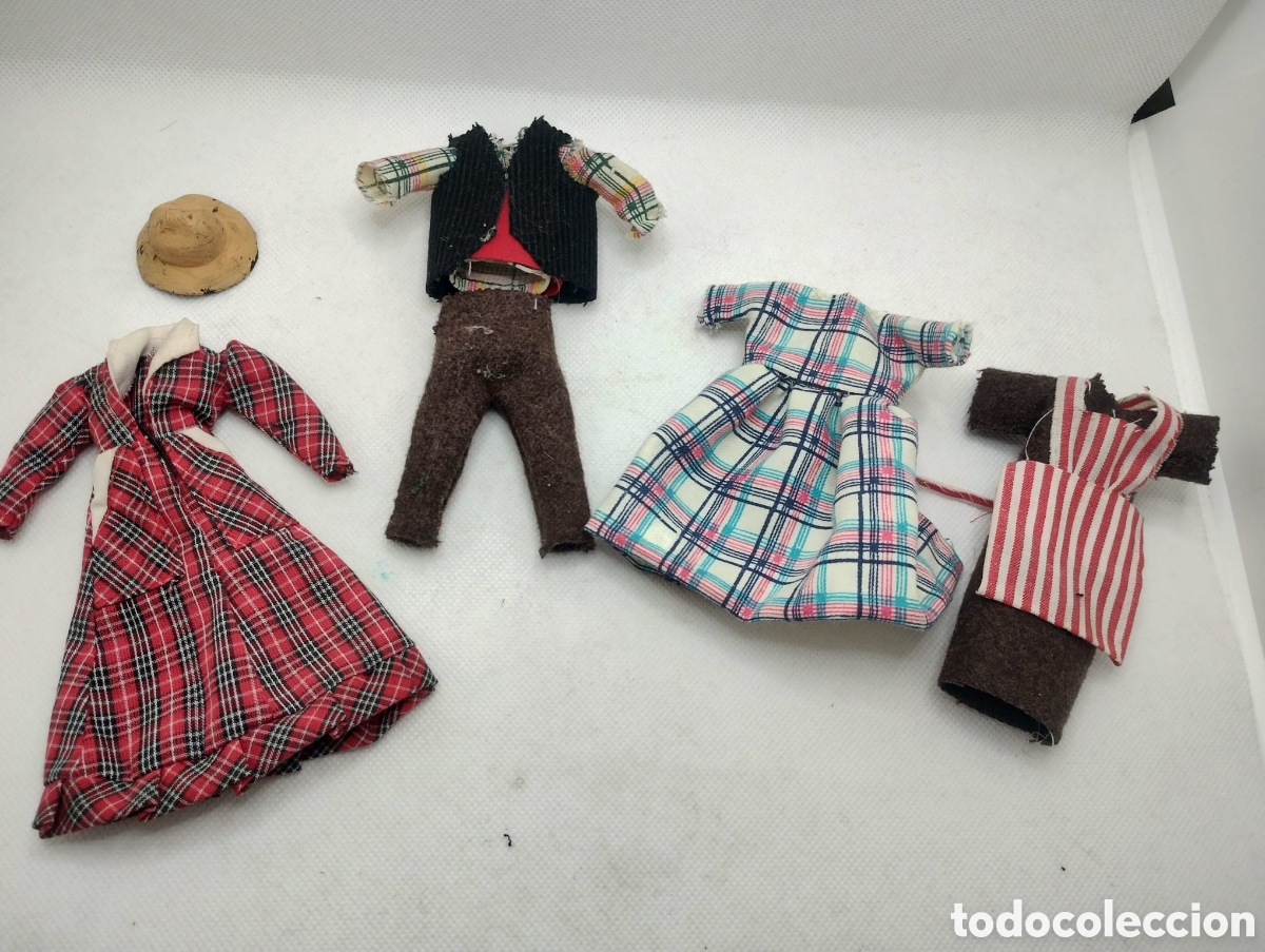 Mu&ntilde;eca espa&ntilde;ola clasica: Conjunto de vestidos de mu&ntilde;eca hechos a mano - Foto 1