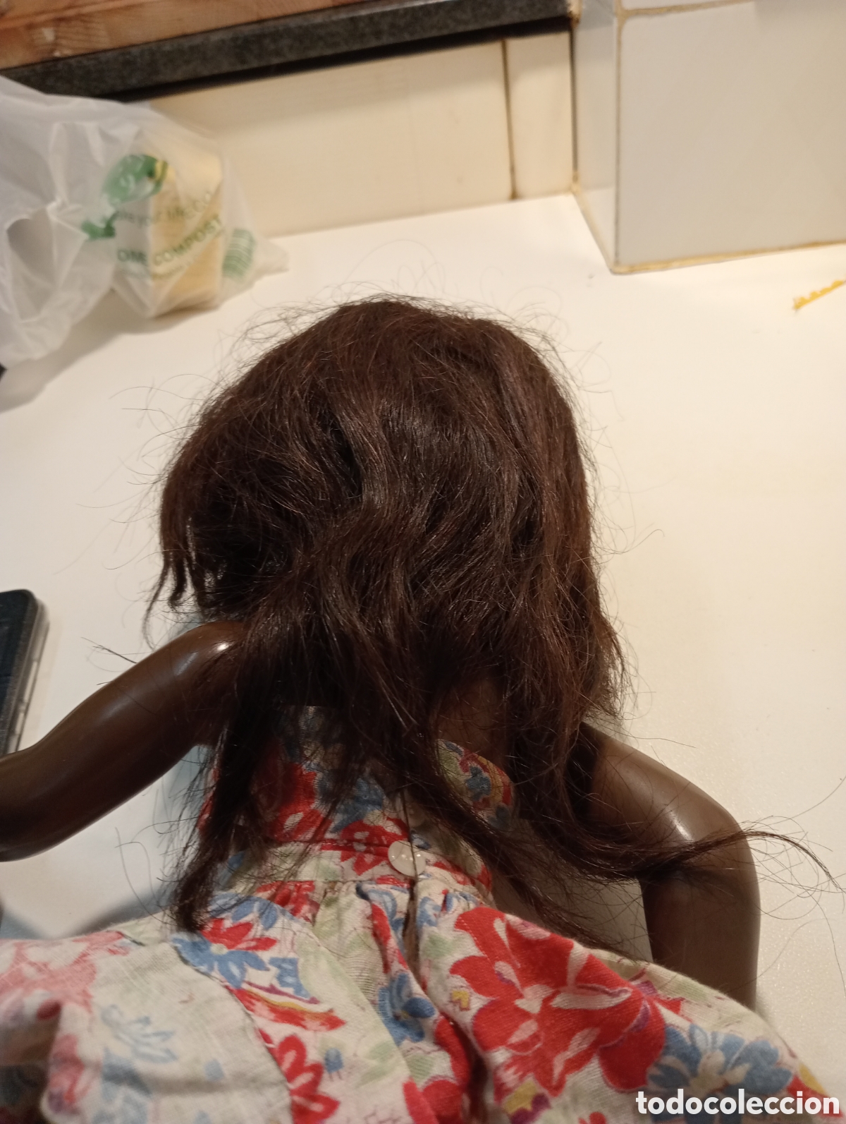 Mu&ntilde;eca espa&ntilde;ola clasica: Mu&ntilde;eca hawaiana celuloide - Foto 10