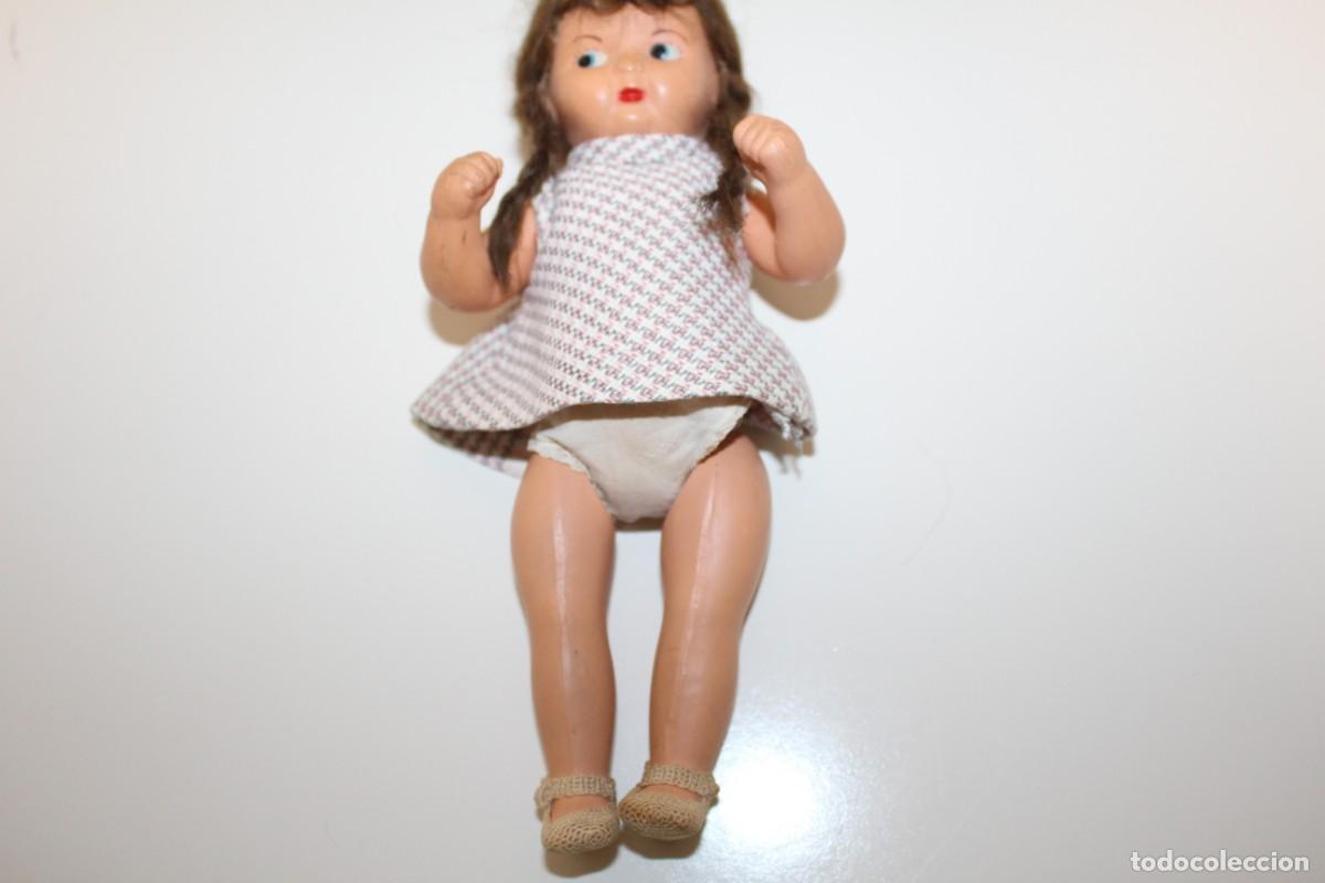 Mu&ntilde;eca espa&ntilde;ola clasica: ANTIGUA MU&Ntilde;ECA DE CELULOIDE CARITA DECORADA - Foto 2