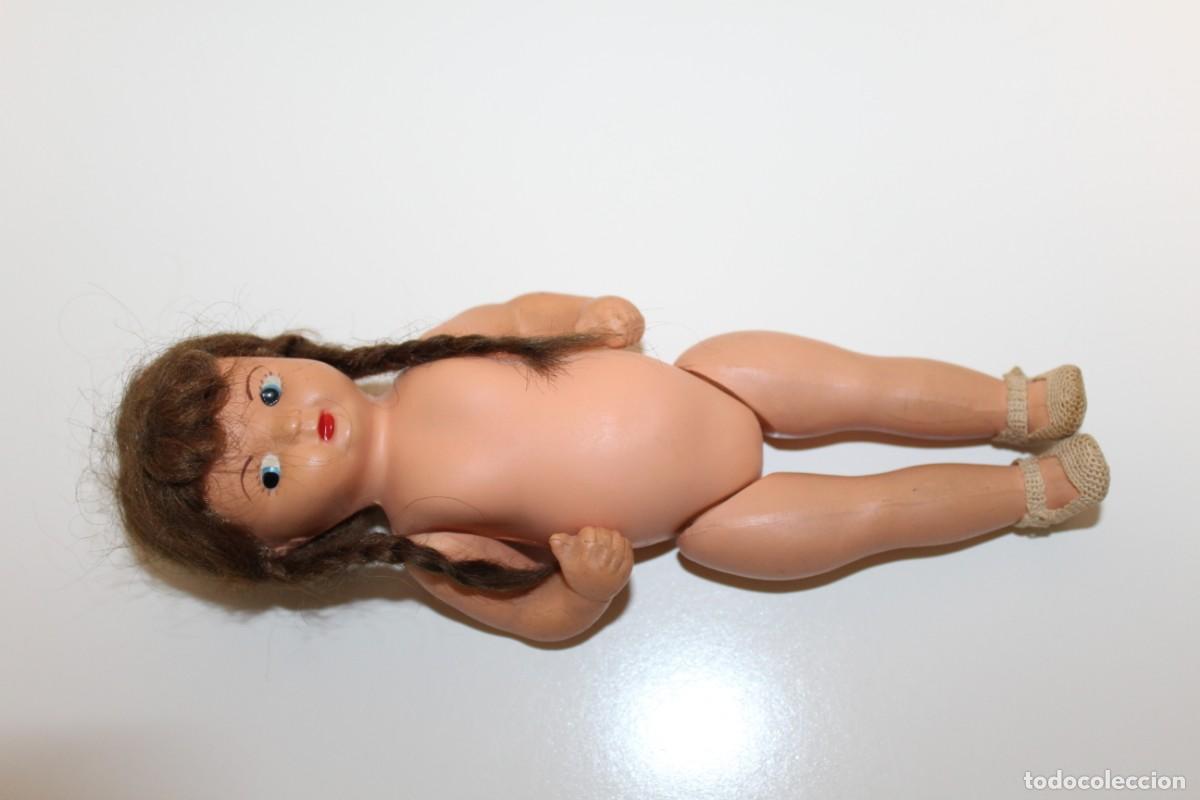 Mu&ntilde;eca espa&ntilde;ola clasica: ANTIGUA MU&Ntilde;ECA DE CELULOIDE CARITA DECORADA - Foto 4