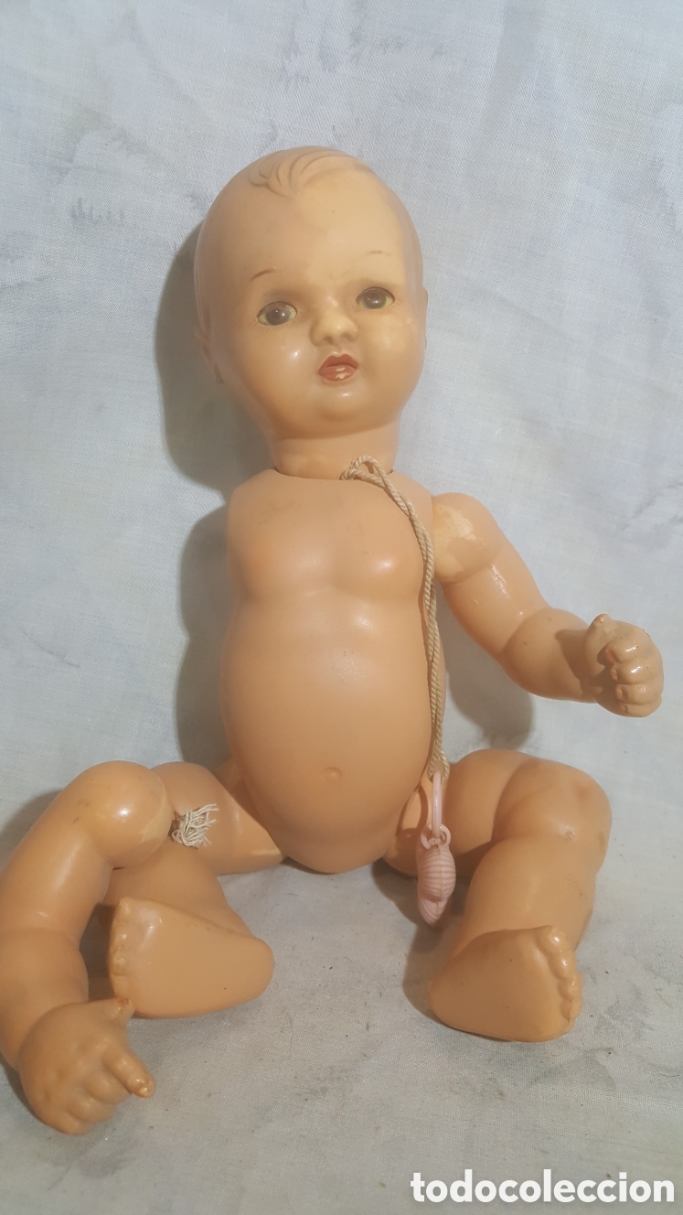Mu&ntilde;eca espa&ntilde;ola clasica: ANTIGUO MU&Ntilde;ECO DE CELULOIDE DE DIANA - Foto 1