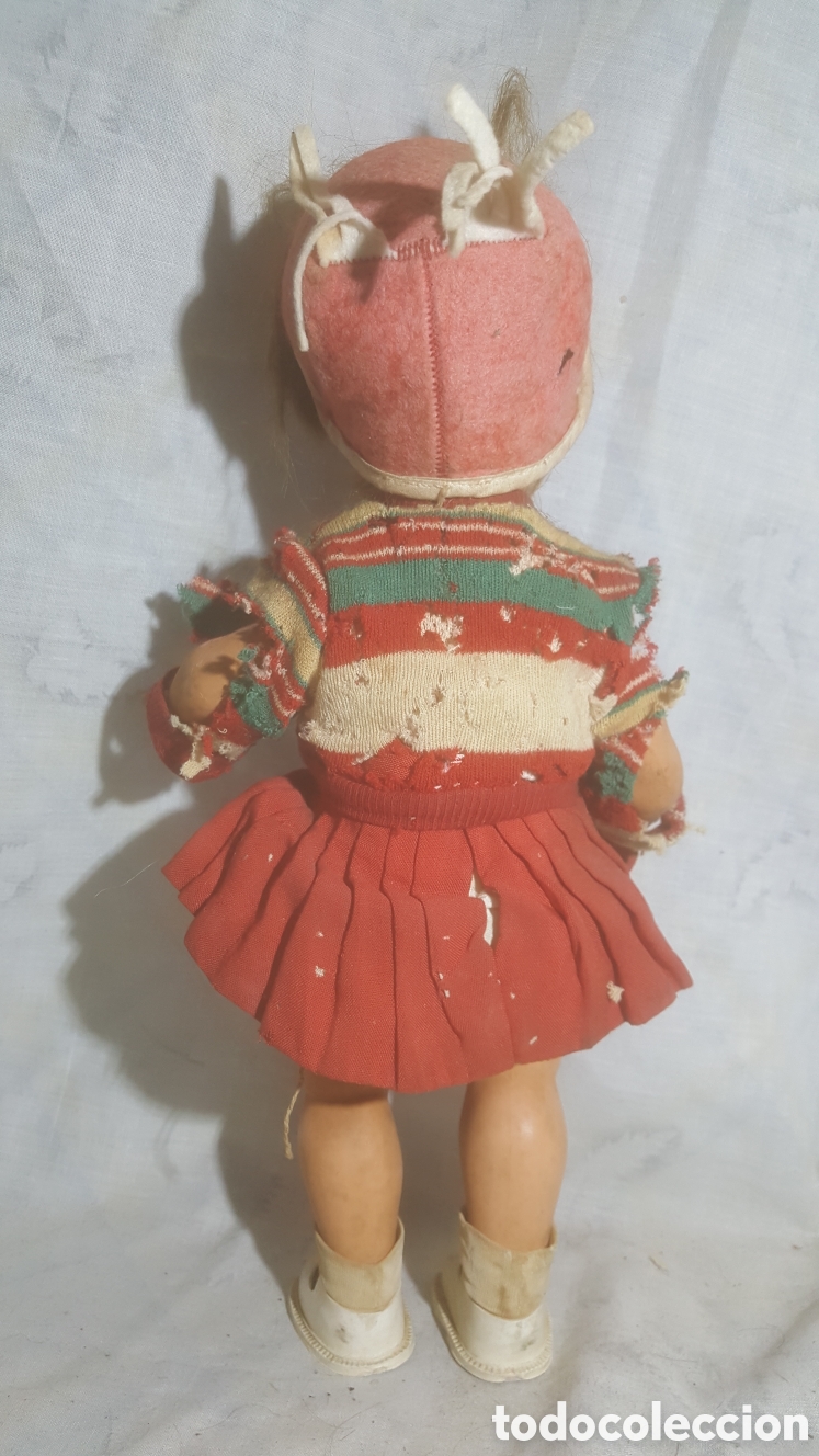Mu&ntilde;eca espa&ntilde;ola clasica: ANTIGUA MU&Ntilde;ECA DE CELULOIDE - Foto 4