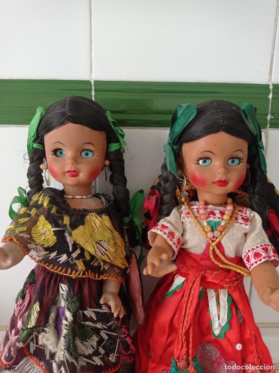 Mu&ntilde;eca espa&ntilde;ola clasica: Pareja de antiguas mu&ntilde;ecas - Foto 2