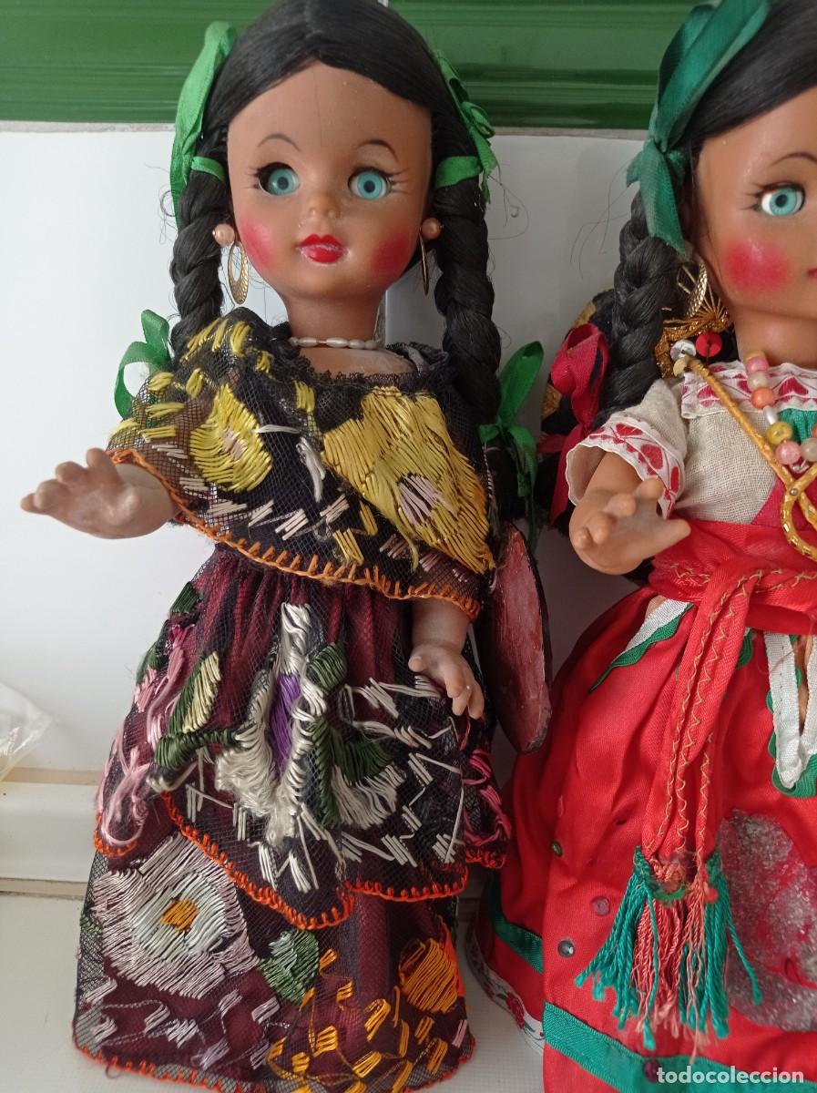 Mu&ntilde;eca espa&ntilde;ola clasica: Pareja de antiguas mu&ntilde;ecas - Foto 3