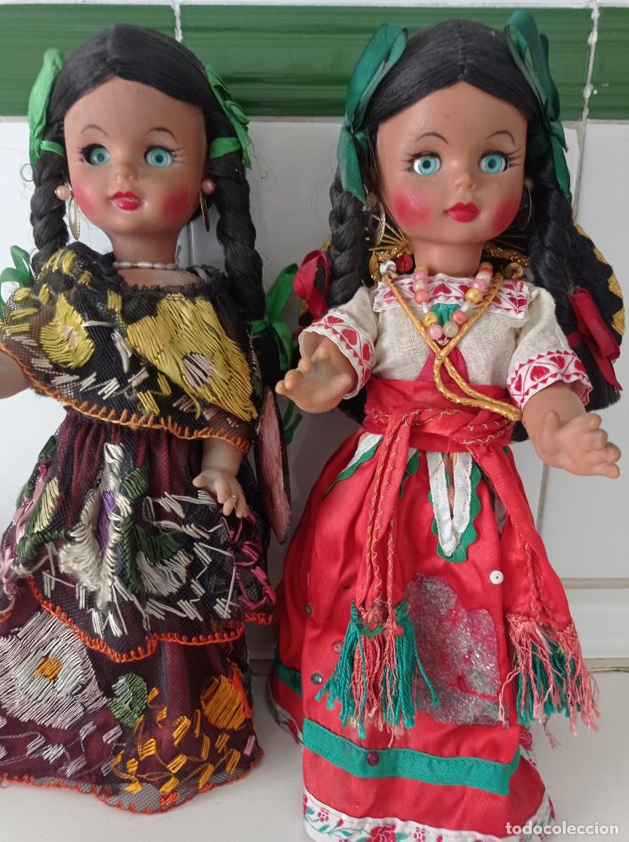 Mu&ntilde;eca espa&ntilde;ola clasica: Pareja de antiguas mu&ntilde;ecas - Foto 4