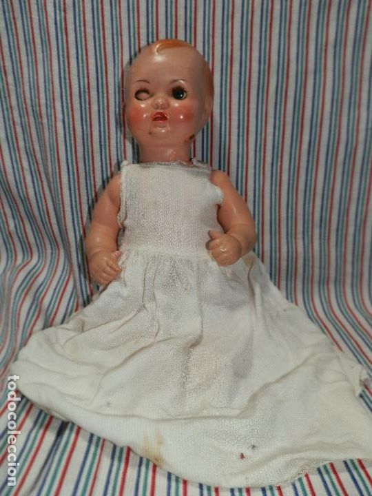Mu&ntilde;eca espa&ntilde;ola clasica: ANTIGUO MU&Ntilde;ECO MANOLIN DIANA CELULOIDE - Foto 1