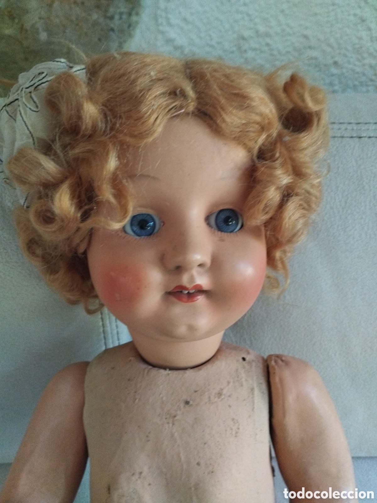 Mu&ntilde;eca espa&ntilde;ola clasica: *MU&Ntilde;ECA ANDADORA. 1940 (RAF:B/dh) - Foto 2
