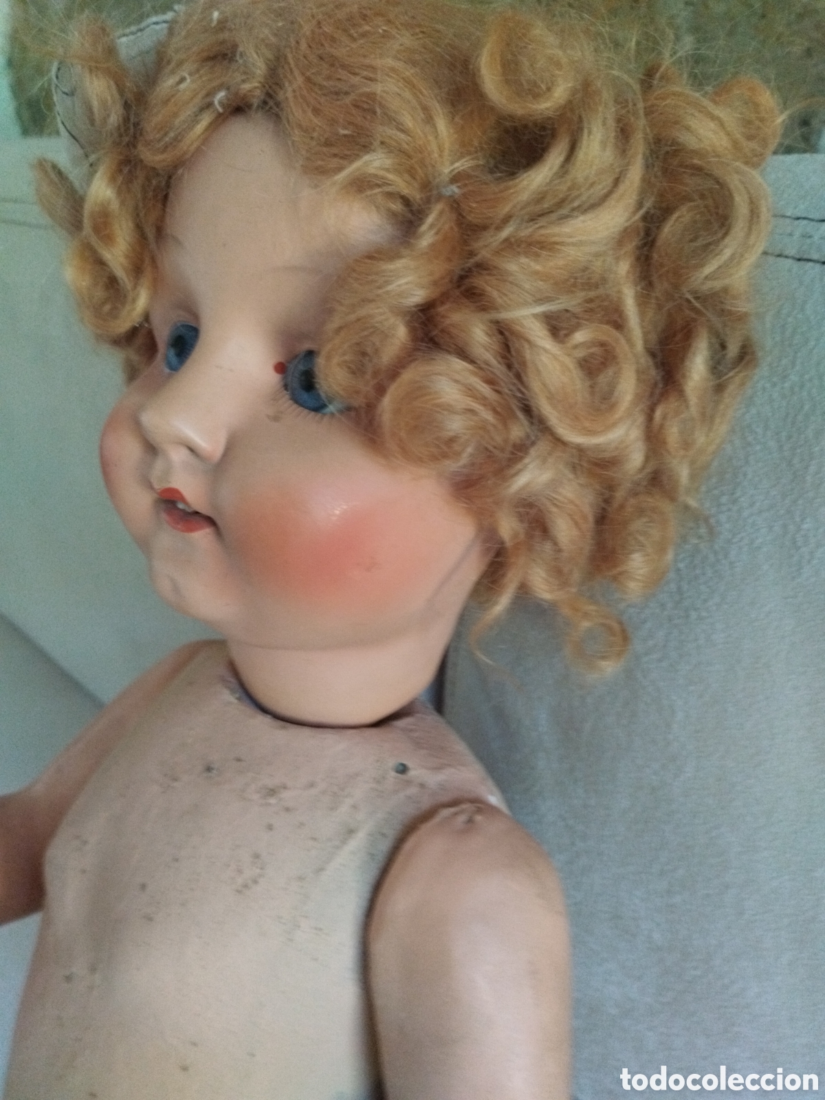 Mu&ntilde;eca espa&ntilde;ola clasica: *MU&Ntilde;ECA ANDADORA. 1940 (RAF:B/dh) - Foto 6
