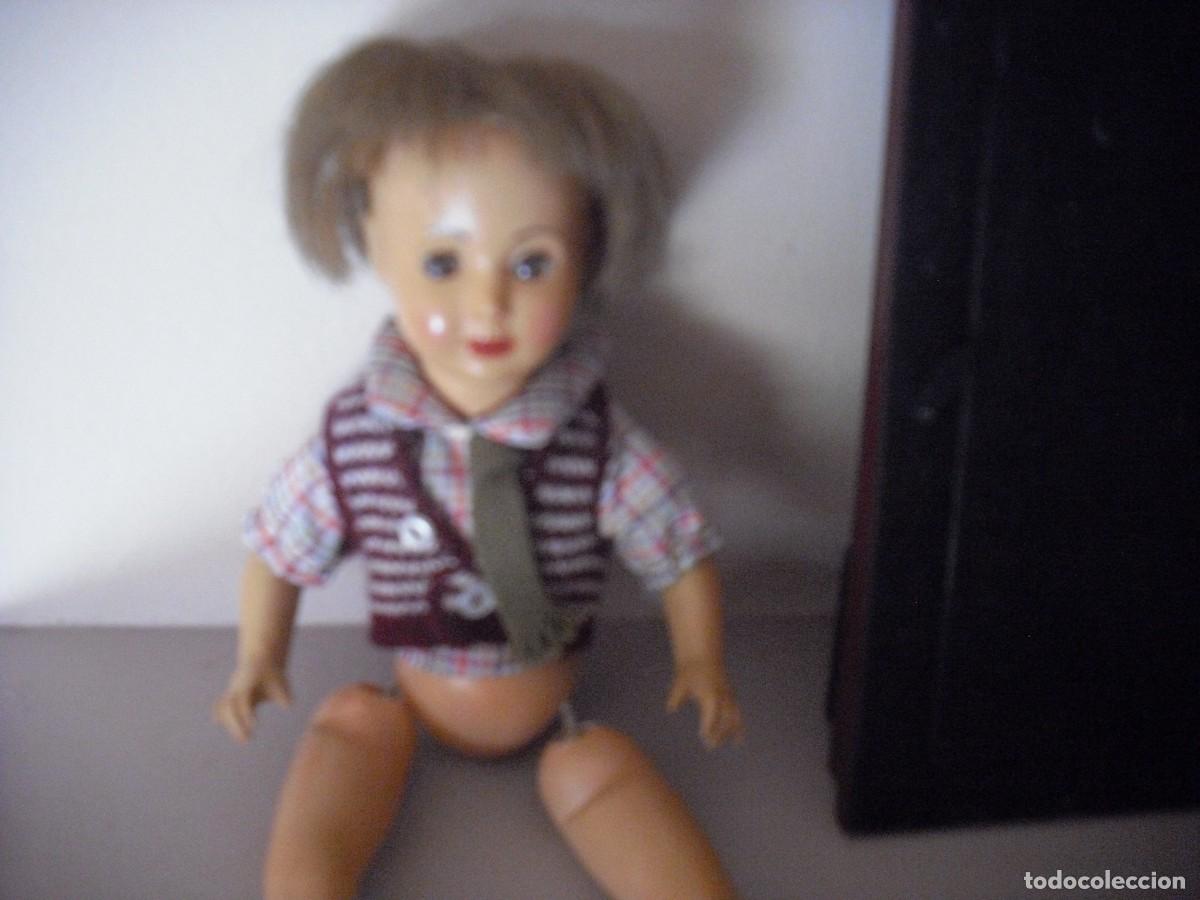 Mu&ntilde;eca espa&ntilde;ola clasica: ANTIGUA MU&Ntilde;ECA DE CELULOIDE, SIN MARCA ,25 CMS , - Foto 1