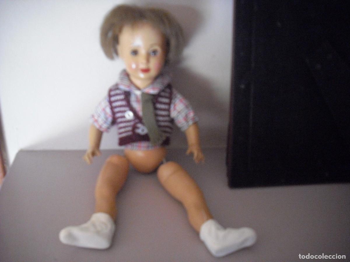 Mu&ntilde;eca espa&ntilde;ola clasica: ANTIGUA MU&Ntilde;ECA DE CELULOIDE, SIN MARCA ,25 CMS , - Foto 2
