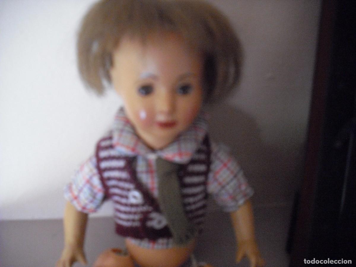 Mu&ntilde;eca espa&ntilde;ola clasica: ANTIGUA MU&Ntilde;ECA DE CELULOIDE, SIN MARCA ,25 CMS , - Foto 3
