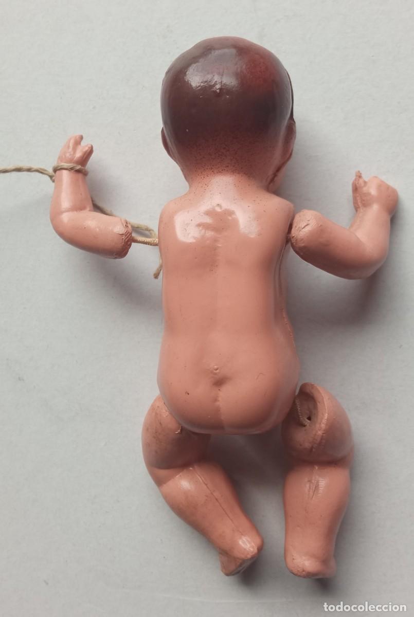 Mu&ntilde;eca espa&ntilde;ola clasica: 3 mu&ntilde;ecos de celuloide- de 10,5 cms. - Foto 2
