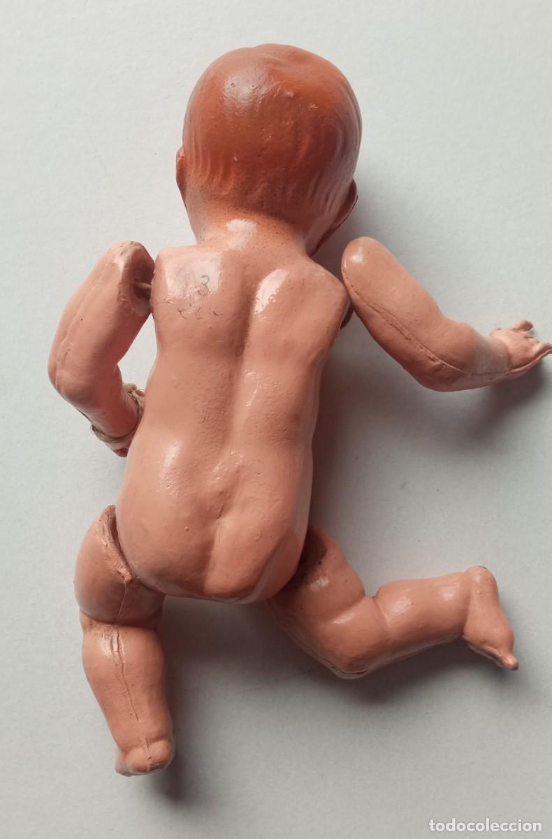 Mu&ntilde;eca espa&ntilde;ola clasica: Mu&ntilde;eco celuloide de 16,5 cms alto - Foto 2