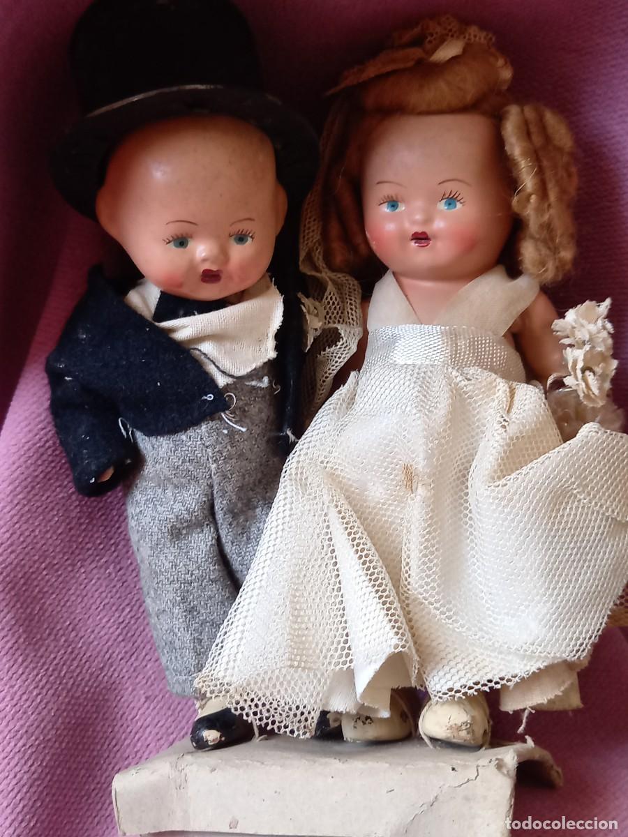 Mu&ntilde;eca espa&ntilde;ola clasica: Mu&ntilde;eca y novio 16cm. - Foto 1