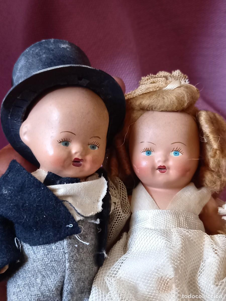 Mu&ntilde;eca espa&ntilde;ola clasica: Mu&ntilde;eca y novio 16cm. - Foto 2