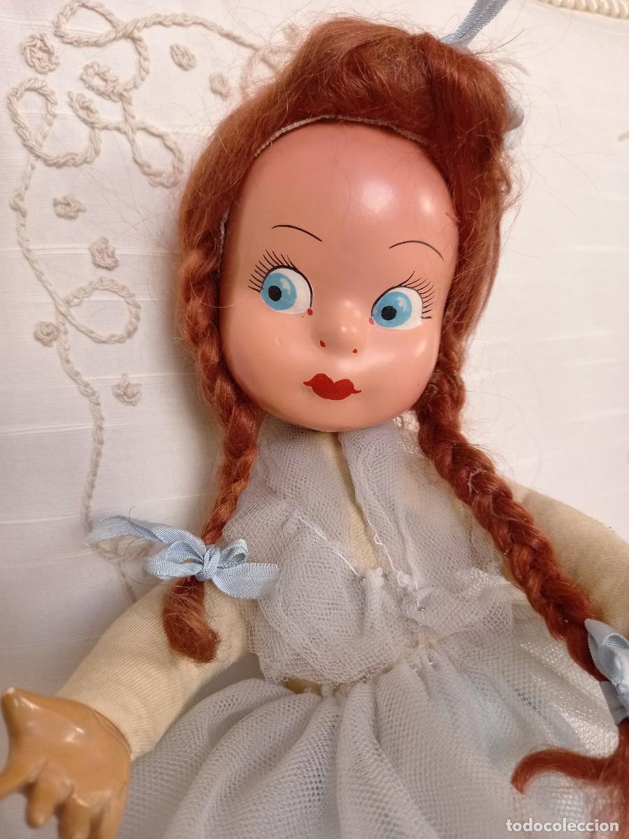 Mu&ntilde;eca espa&ntilde;ola clasica: Mu&ntilde;eca antigua 35cm - Foto 2