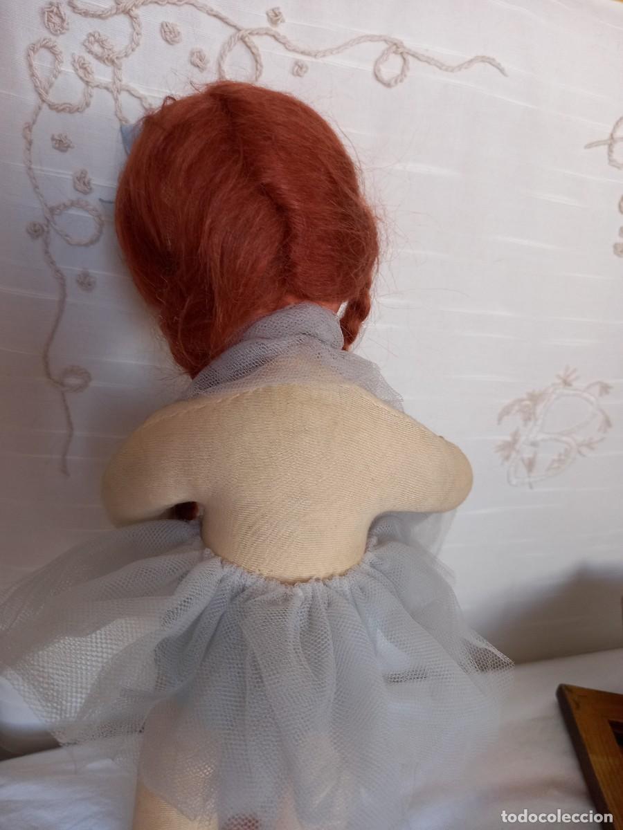 Mu&ntilde;eca espa&ntilde;ola clasica: Mu&ntilde;eca antigua 35cm - Foto 4