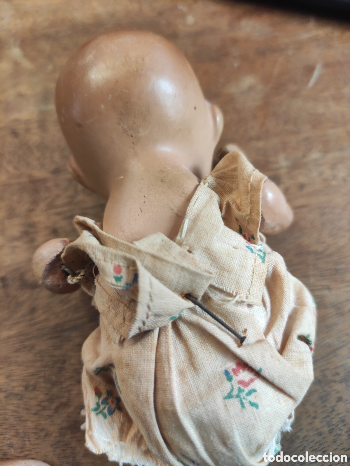 Mu&ntilde;eca espa&ntilde;ola clasica: Antigua mu&ntilde;eca en terracota. - Foto 8