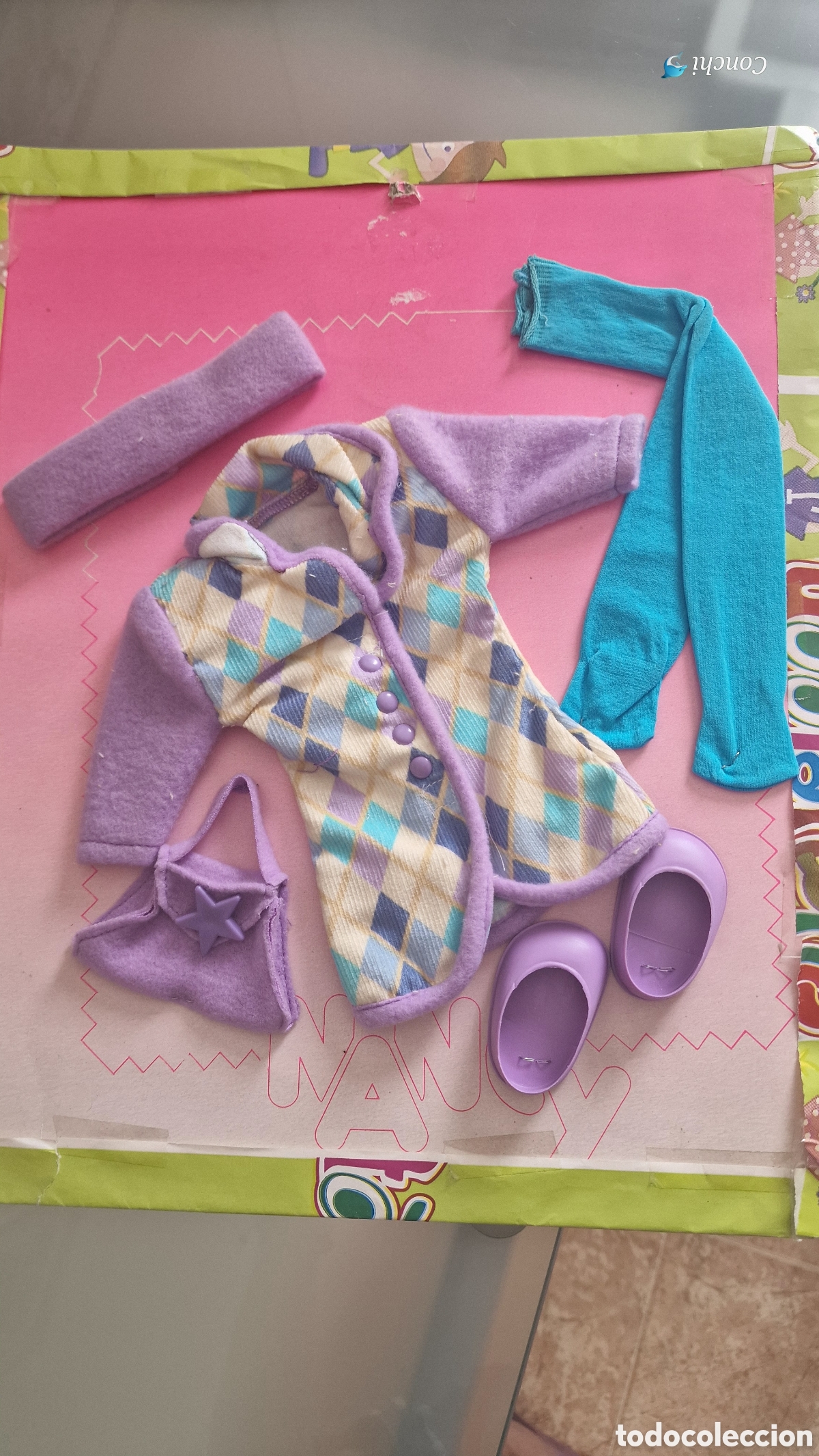 Mu&ntilde;eca espa&ntilde;ola clasica: Conjunto Nancy ochentera - Foto 1