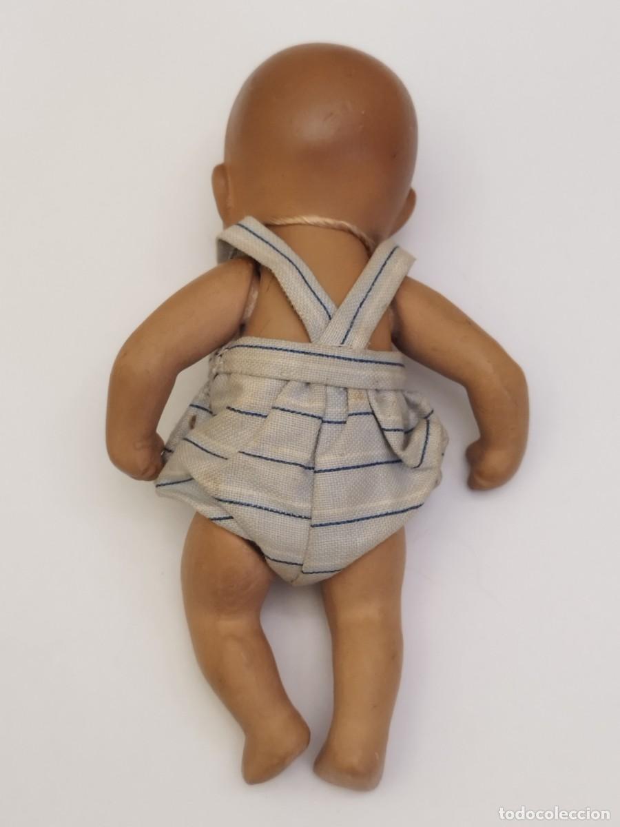Mu&ntilde;eca espa&ntilde;ola clasica: Mu&ntilde;eca de porcelana. Beb&eacute;. 14.5cm - Foto 4