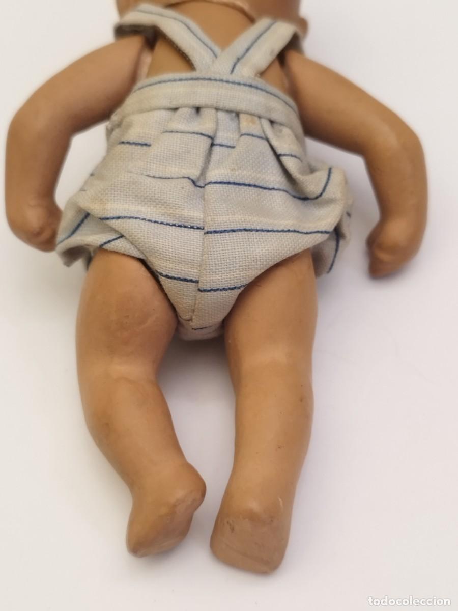 Mu&ntilde;eca espa&ntilde;ola clasica: Mu&ntilde;eca de porcelana. Beb&eacute;. 14.5cm - Foto 5