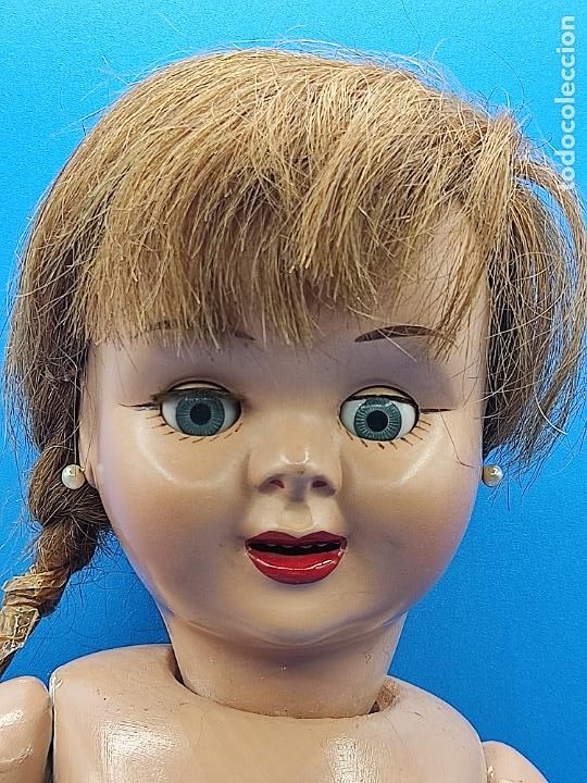 Mu&ntilde;eca espa&ntilde;ola clasica: ANTIGUA MU&Ntilde;ECA TERESIN DE CELULOIDE Y MARCADA EN NUCA - Foto 5