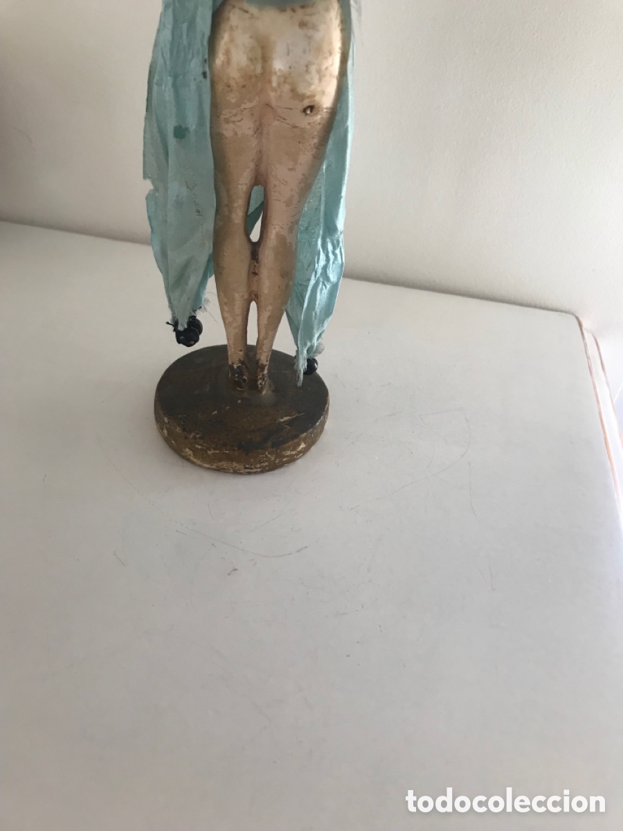 Mu&ntilde;eca espa&ntilde;ola clasica: Mu&ntilde;eca muy antigua con ropa de &eacute;poca - Foto 5