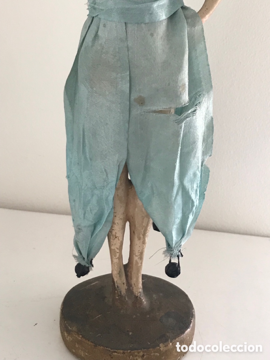 Mu&ntilde;eca espa&ntilde;ola clasica: Mu&ntilde;eca muy antigua con ropa de &eacute;poca - Foto 9
