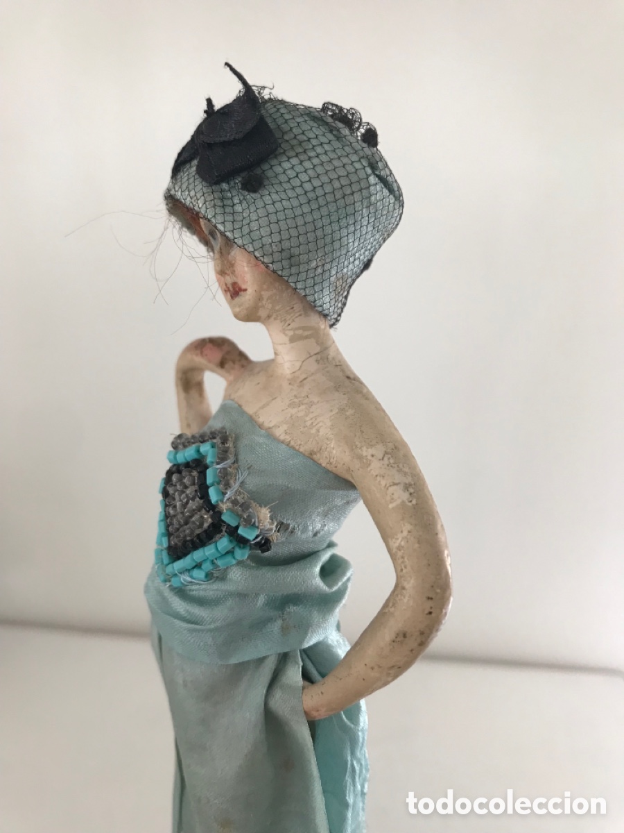 Mu&ntilde;eca espa&ntilde;ola clasica: Mu&ntilde;eca muy antigua con ropa de &eacute;poca - Foto 14