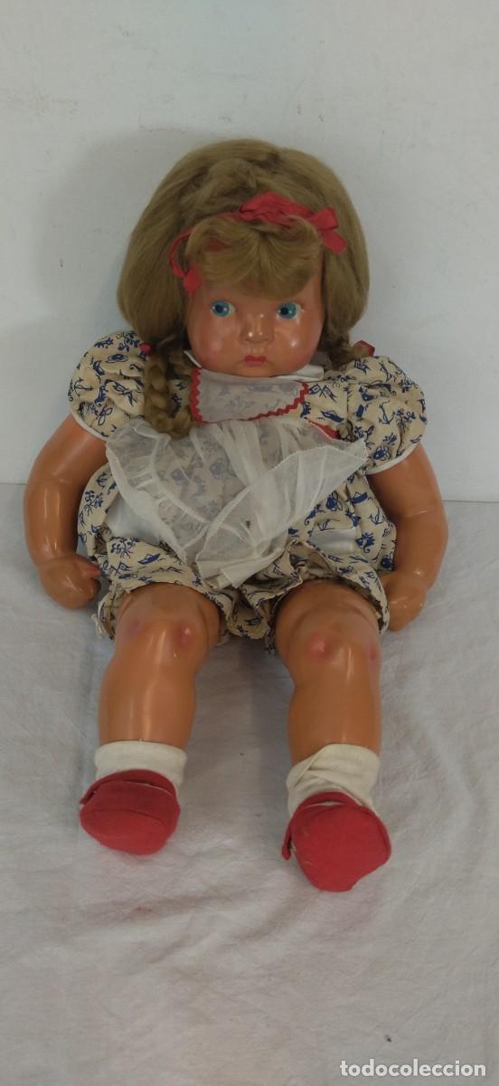 Mu&ntilde;eca espa&ntilde;ola clasica: Mu&ntilde;eca antigua Celuloide y trapo - Foto 1