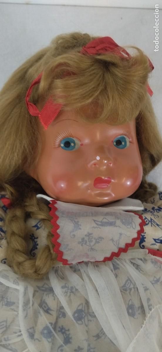 Mu&ntilde;eca espa&ntilde;ola clasica: Mu&ntilde;eca antigua Celuloide y trapo - Foto 5