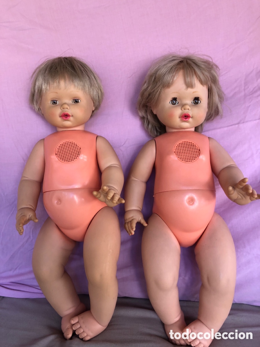 Mu&ntilde;eca espa&ntilde;ola clasica: Pareja de mu&ntilde;ecos cuchi cuchi 65cm - Foto 2