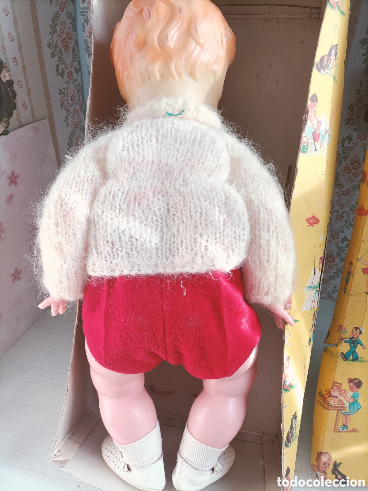Mu&ntilde;eca espa&ntilde;ola clasica: Mu&ntilde;eco Godin en caja - Foto 5