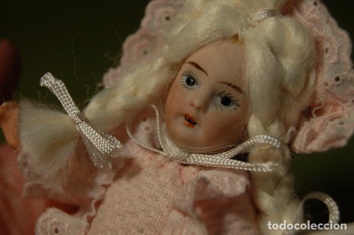 Mu&ntilde;eca espa&ntilde;ola clasica: mignonette de porcelana 15cm - Foto 2
