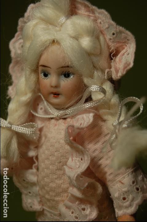 Mu&ntilde;eca espa&ntilde;ola clasica: mignonette de porcelana 15cm - Foto 5