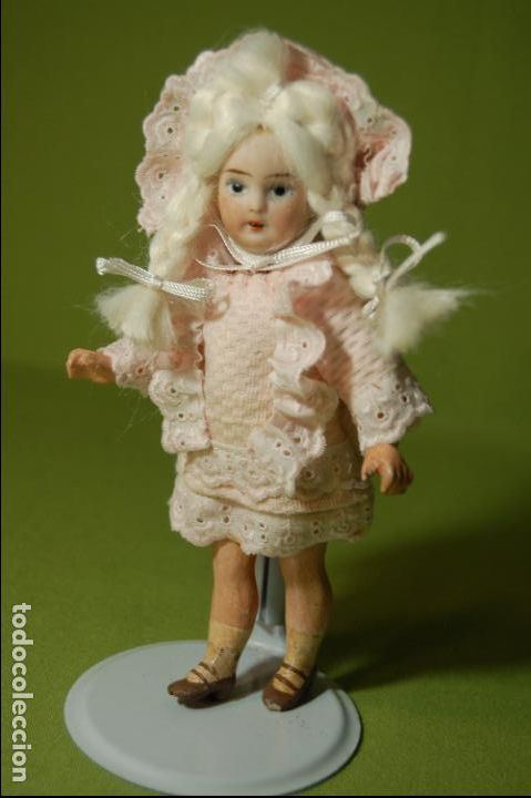 Mu&ntilde;eca espa&ntilde;ola clasica: mignonette de porcelana 15cm - Foto 7