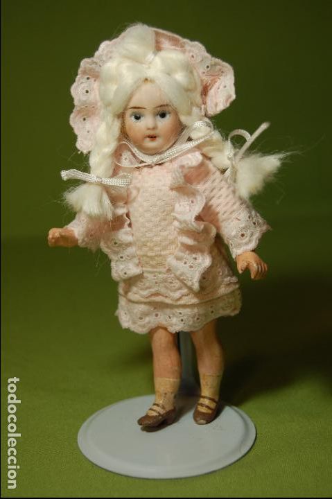 Mu&ntilde;eca espa&ntilde;ola clasica: mignonette de porcelana 15cm - Foto 1
