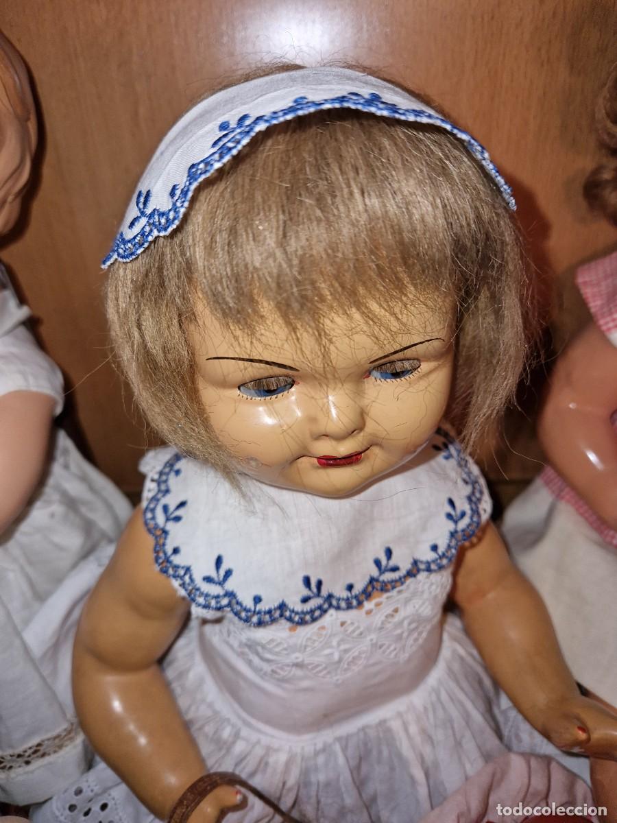 Mu&ntilde;eca espa&ntilde;ola clasica: ANTIGUO CUELLO DE PARA BEBE O MU&Ntilde;ECA - Foto 1