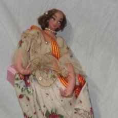 Muñeca española clasica: MUÑECA SALLY,FALLERA VALENCIANA,CAJA ORIGINAL,FINALES AÑOS 50 O PRINCIPIO DE LOS 60