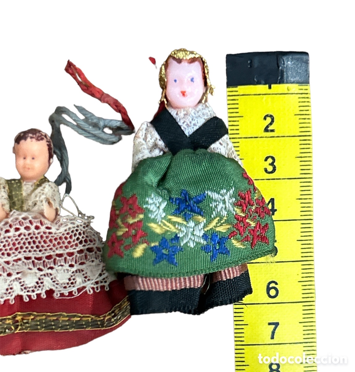 Mu&ntilde;eca espa&ntilde;ola clasica: Mu&ntilde;ecas antiguas mini regionales - Foto 2
