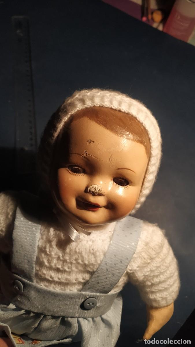 Mu&ntilde;eca espa&ntilde;ola clasica: mu&ntilde;eca antigua, ojos durmientes - Foto 2