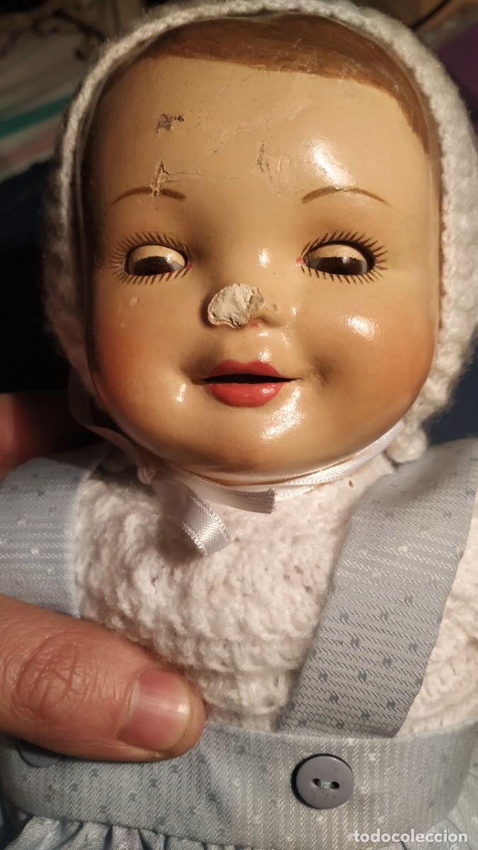 Mu&ntilde;eca espa&ntilde;ola clasica: mu&ntilde;eca antigua, ojos durmientes - Foto 7